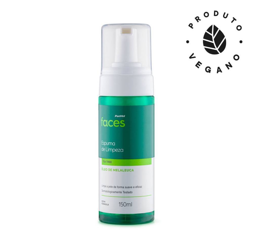PANVEL Espuma De Limpeza Tea Tree
