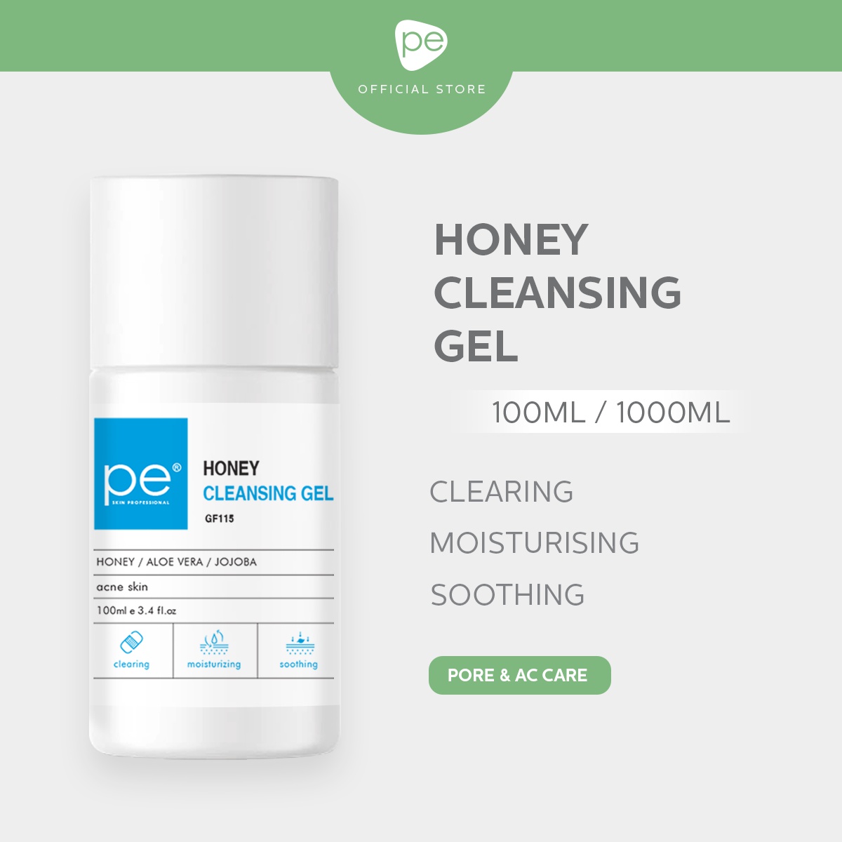 PE SKIN PROFESSIONAL Honey Cleansing Gel