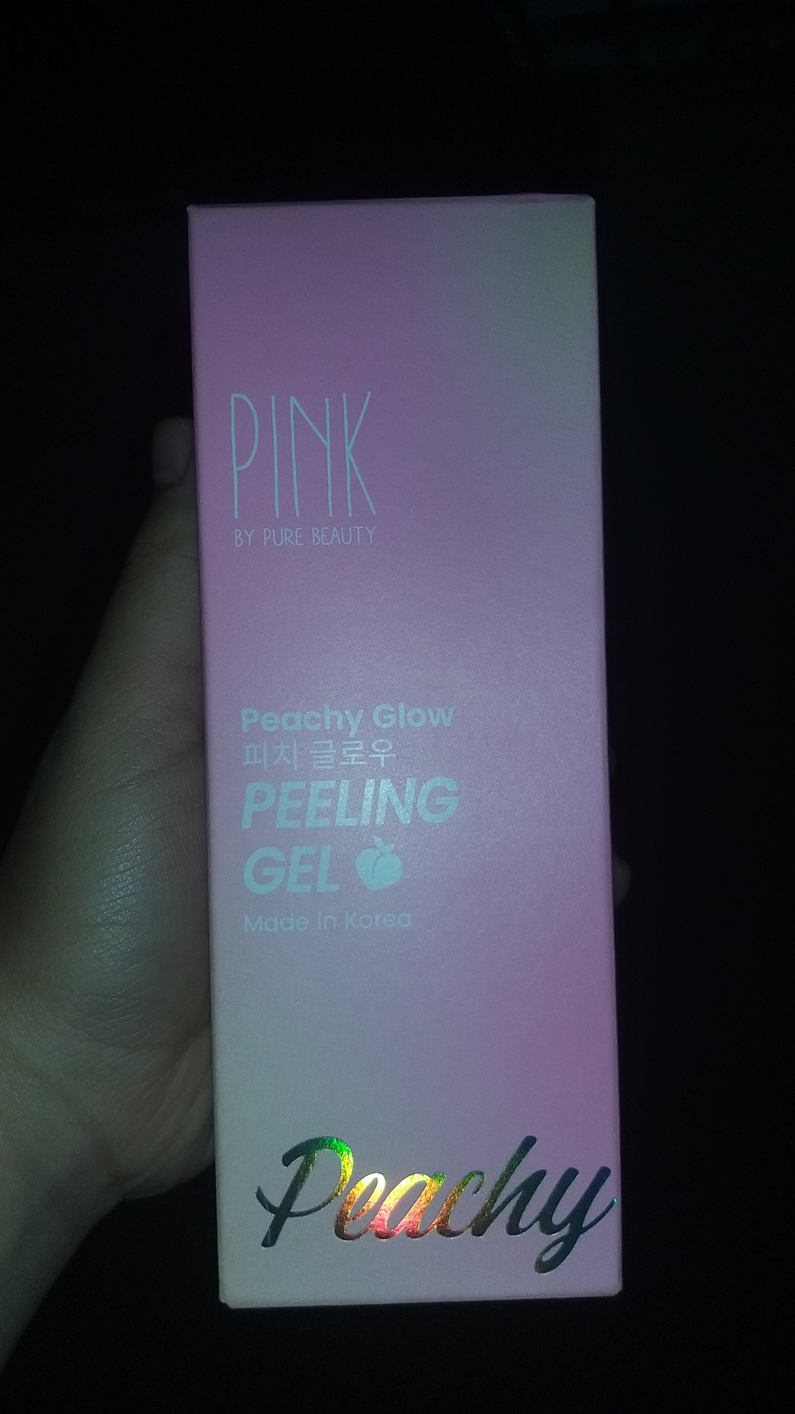 PINK BY PURE BEAUTY Peachy Glow Peeling Gel