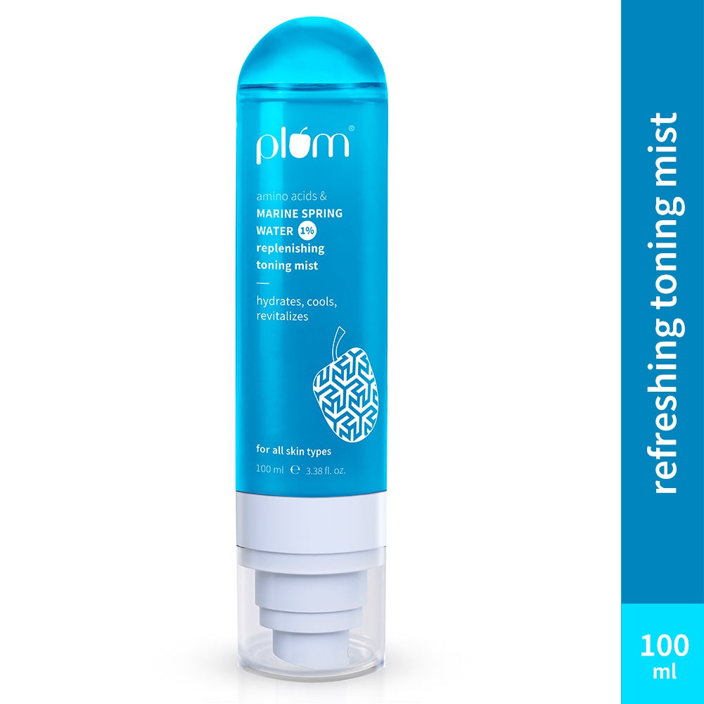 PLUM 1% Marine Spring Water Replenishing Toning Mist