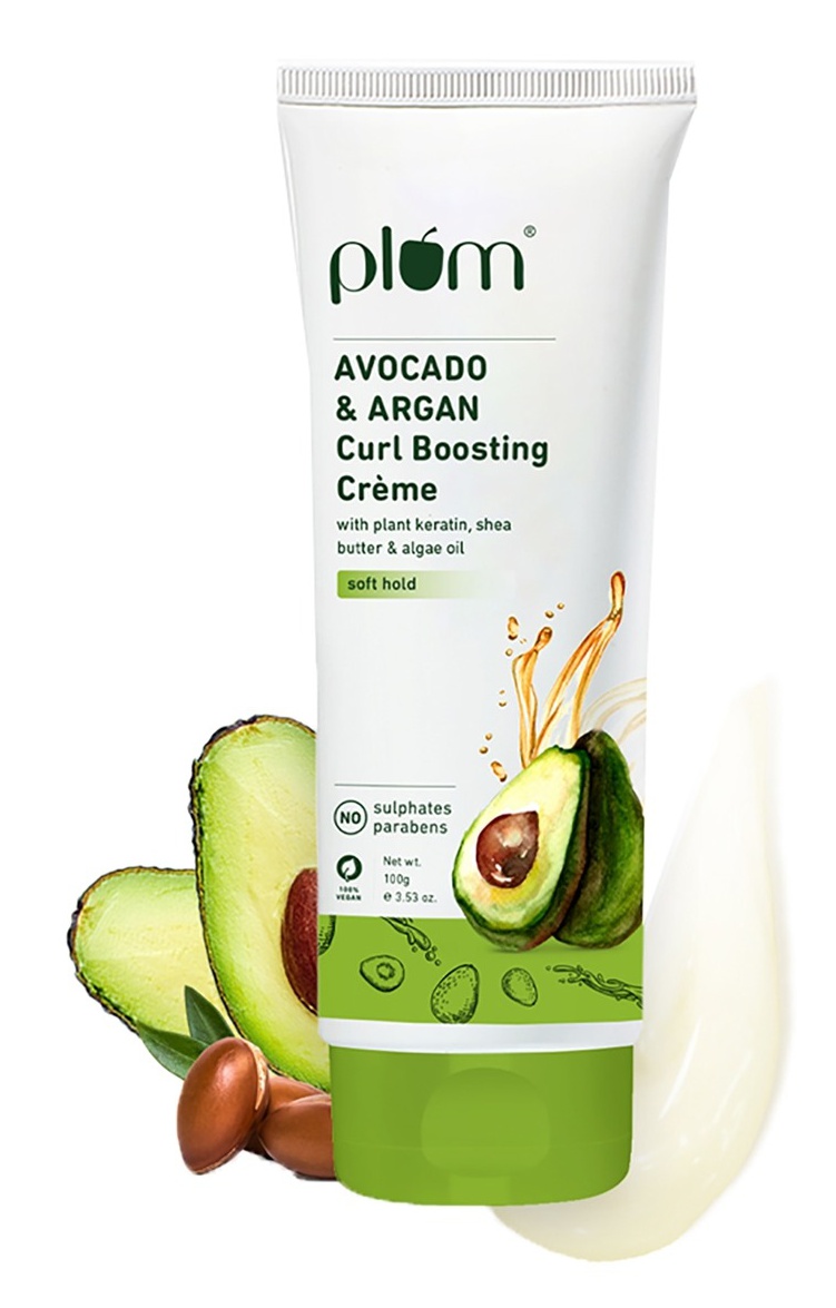 PLUM Avocado & Argan Curl Boosting Creme