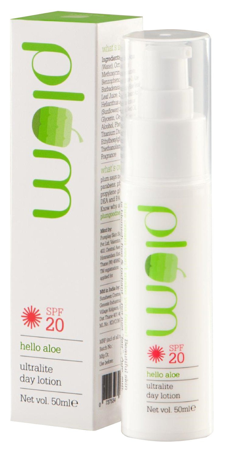 PLUM Hello Aloe Ultra Lite Day Lotion Spf 20