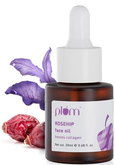 PLUM Rosehip Face Oil With Bakuchiol & Bisabolol