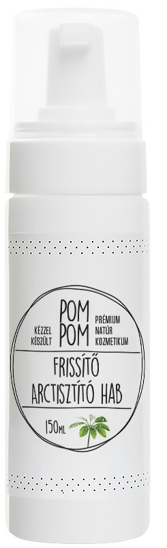 POM POM Frissítő Arctisztító Hab