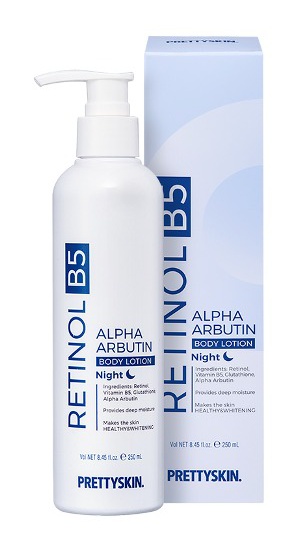 PRETTYSKIN Retinol B5 Alpha Arbutin Body Lotion