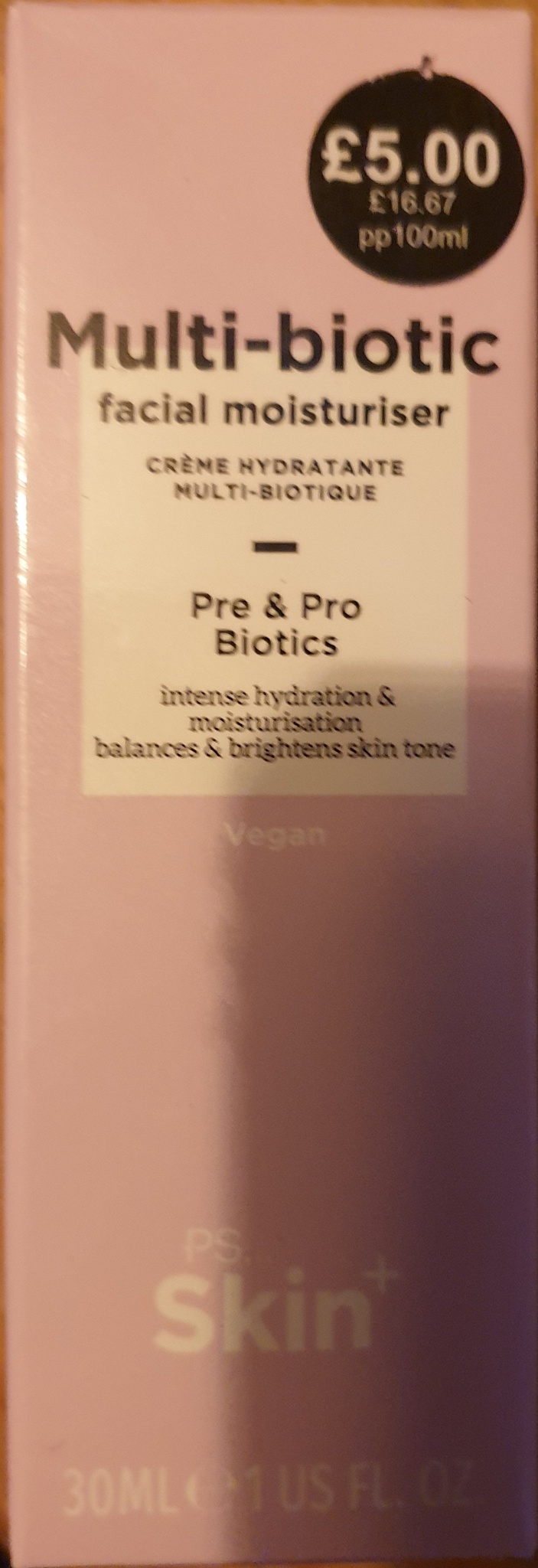 PS Multi Biotic Facial Moisturiser