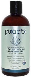 PURA D'OR Healing Organic Aloe Vera Gel
