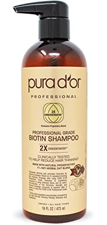 PURA D'OR Professional Grade Shampoo