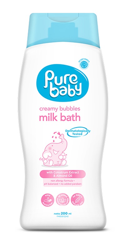 PURE baby Creamy Bubbles Milk Bath