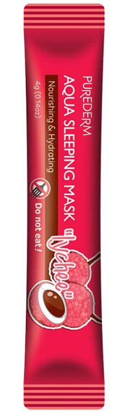 PUREDERM Aqua Sleeping Mask - Lychee