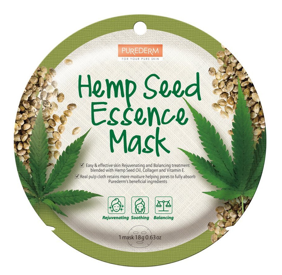 PUREDERM Hemp Seed Essence Mask