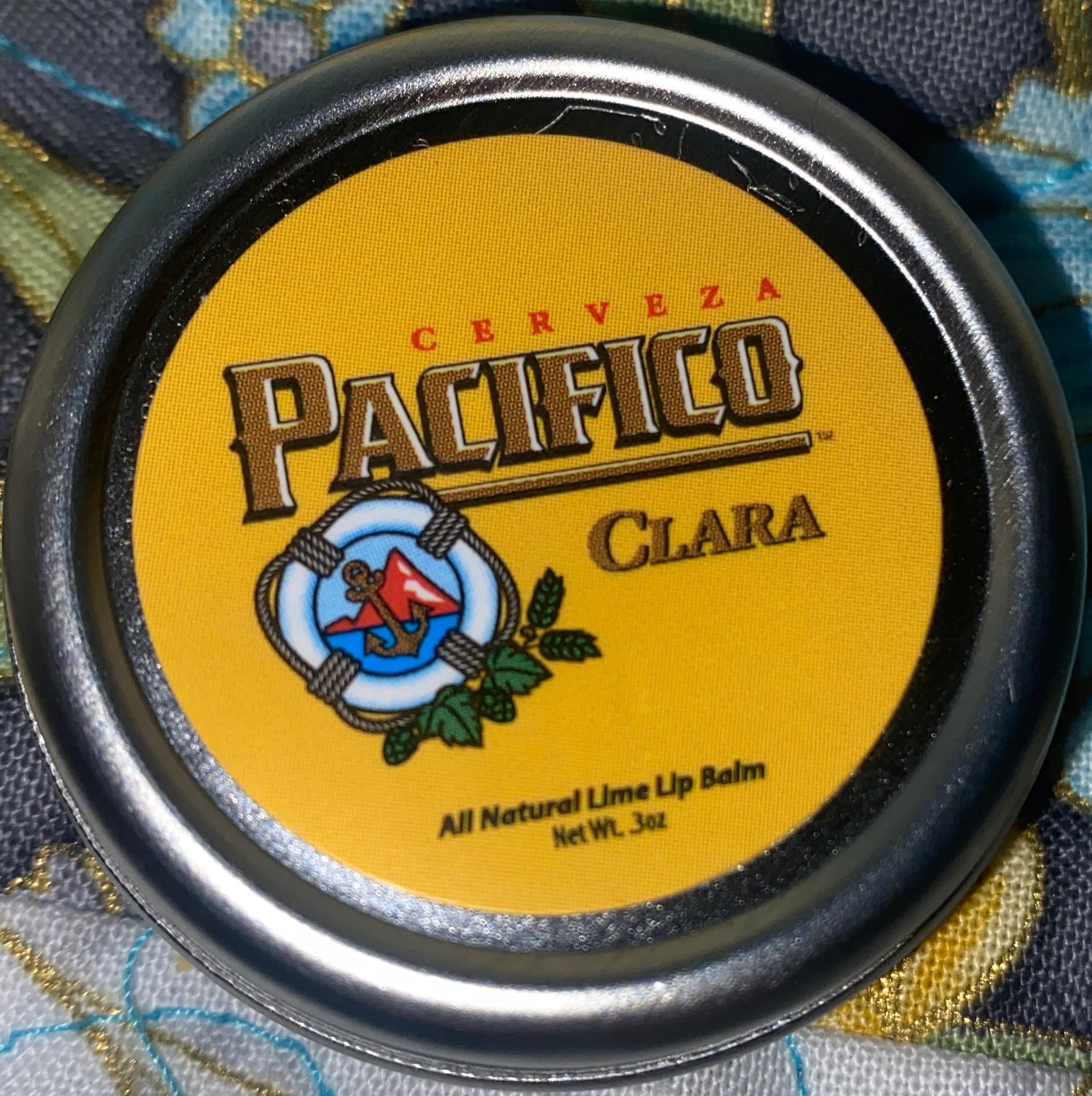 Pacifico All Natural Lime Lip Balm