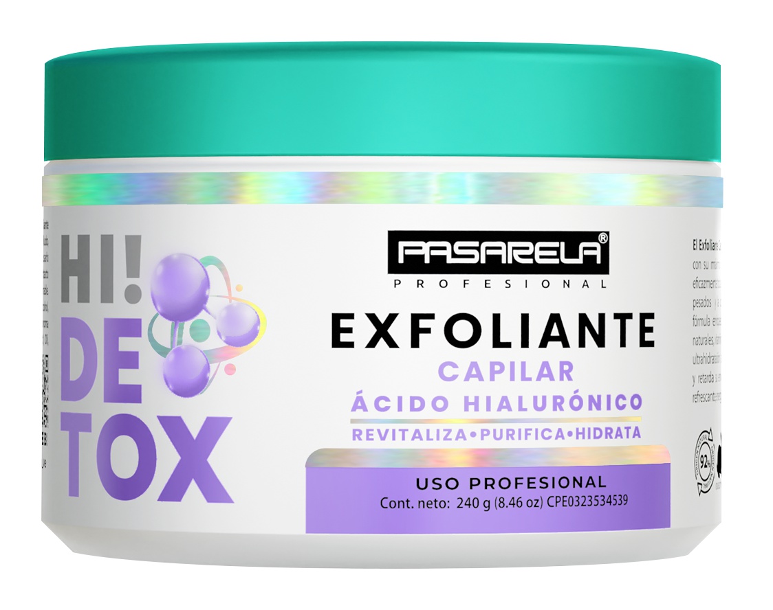 Pasarela Exfoliante Capilar Hi! Detox De Pasarela Profesional
