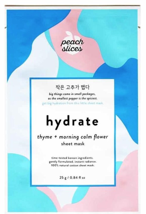 Peach and Lily Peach Slices Sheet Mask Hydrate