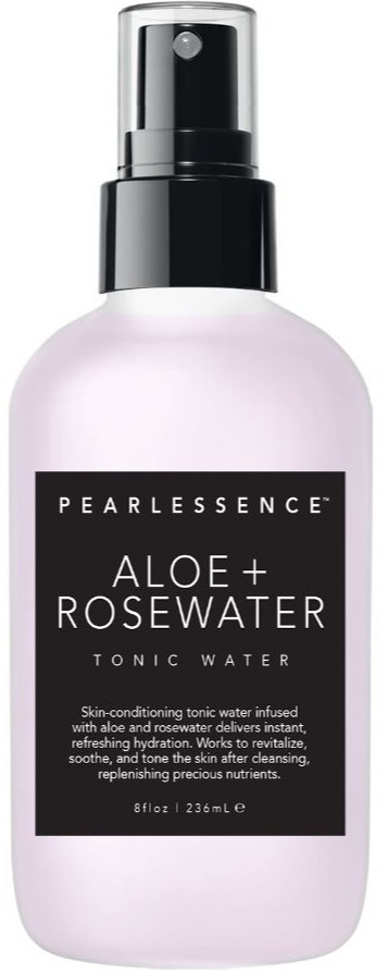 Pearlessence Aloe + Rosewater Tonic Water