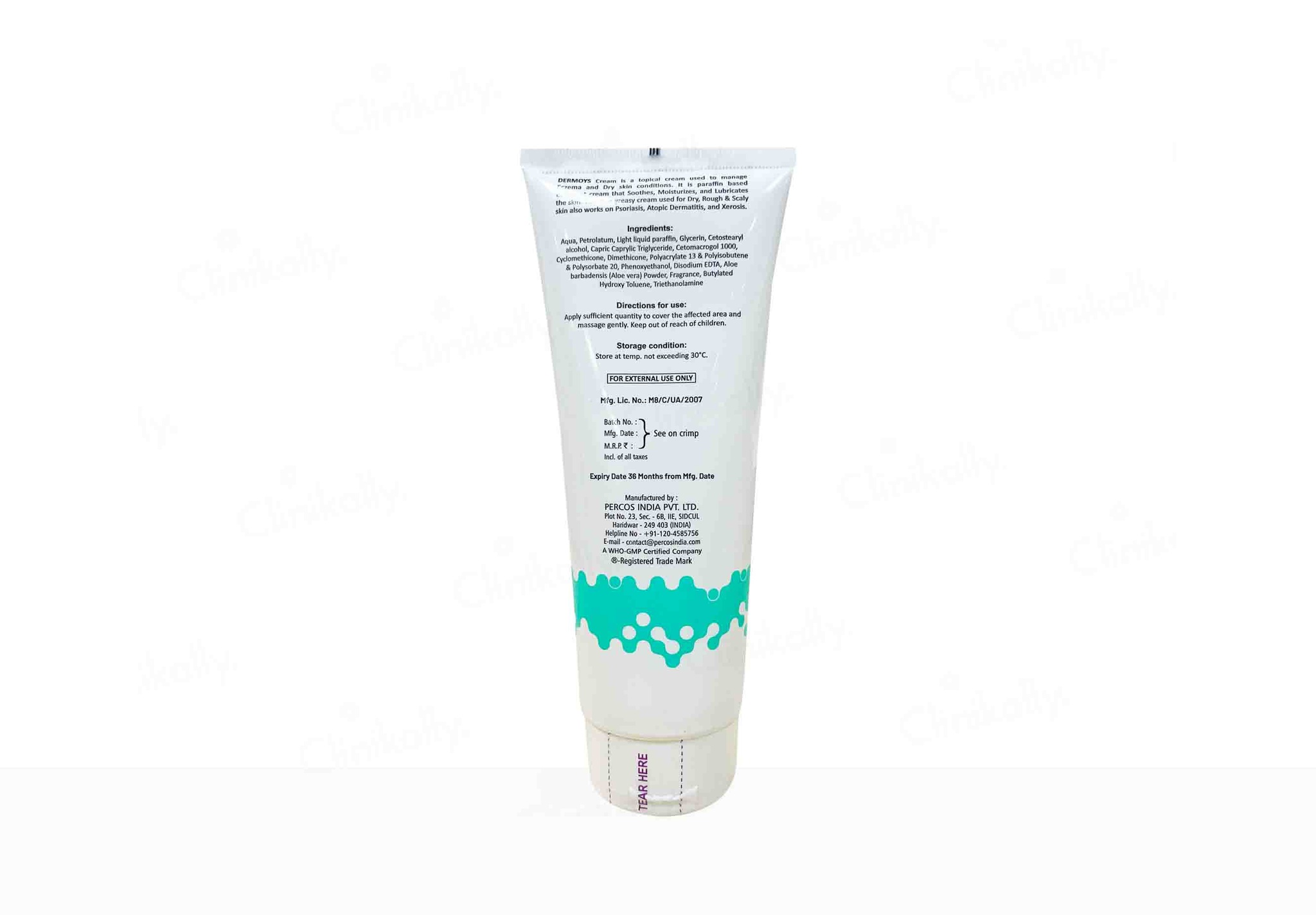 Percos India Pvt. Ltd Dermoys Cream