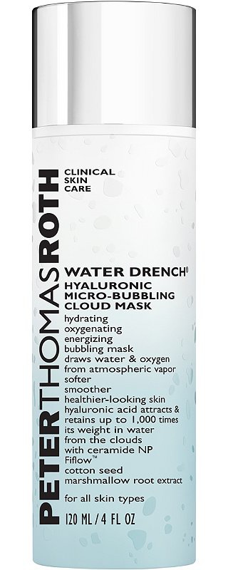 Peter Thomas Roth Water Drench Hyaluronic Micro-Bubbling Cloud Mask