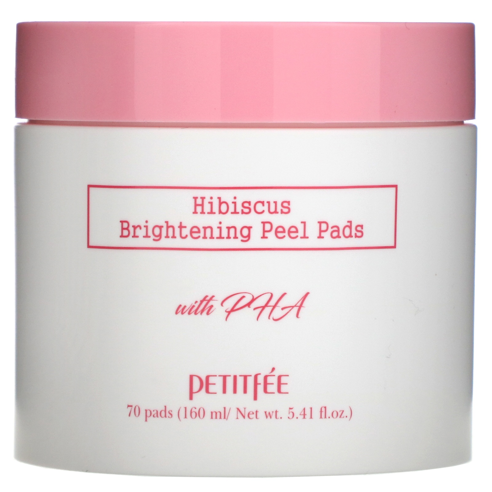 Petitfee , Hibiscus, Brightening Peel Pads