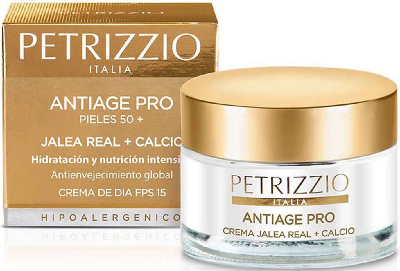 Petrizzio Dermo Italia Jalea Real + Calcio Antiage Pro