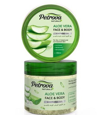 Petrova Aloe Vera Naturals Face & Body Soothing Gel