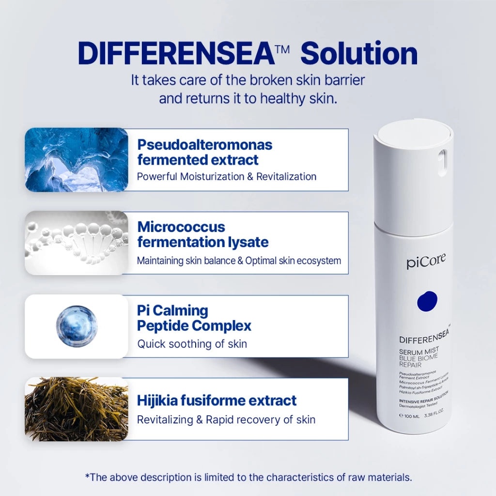 Picore Differensea Blue Biome Repair Serum Mist