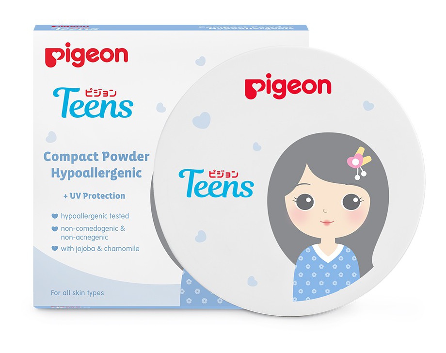 Pigeon Teens Hypoallergenic Compact Powder