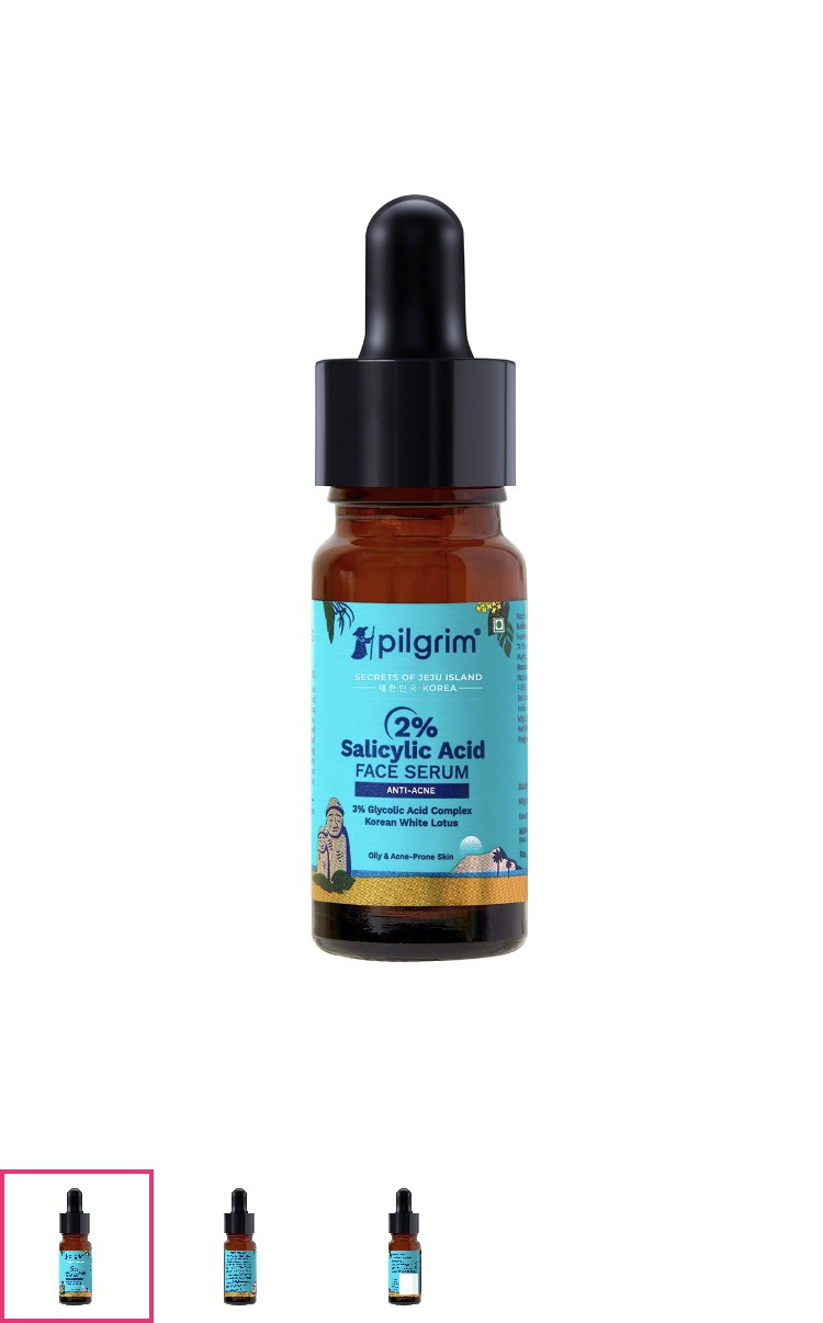 Pilgrim 2% Salicylic Acid Face Serum For Anti-acne