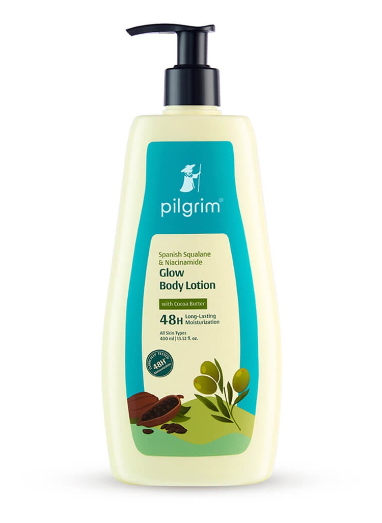 Pilgrim Spanish Squalane & Niacinamide Glow Body Lotion