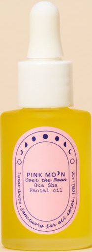 Pink Moon Over The Moon Gua Sha Facial Oil