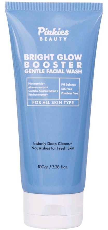 Pinkies Beauty Bright Glow Booster Gentle Facial Wash
