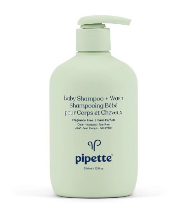 Pipette Baby Shampoo/Wash Fragrance Free