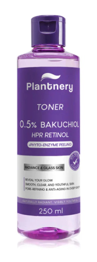 Plantnery Retinol Bakuchiol Facial Glass Skin Toner
