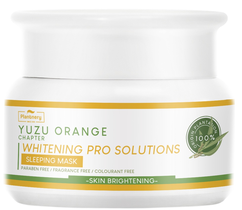 Plantnery Yuzu Orange Sleeping Mask