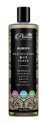 Platinum Skincare Purify Revitalizing 6-in-1 Toner