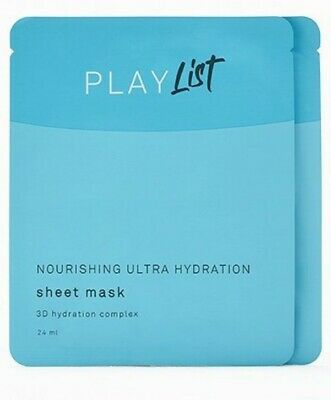 Play List Nourishing Ultra Hydration Sheet Mask 3D Hydration Complex