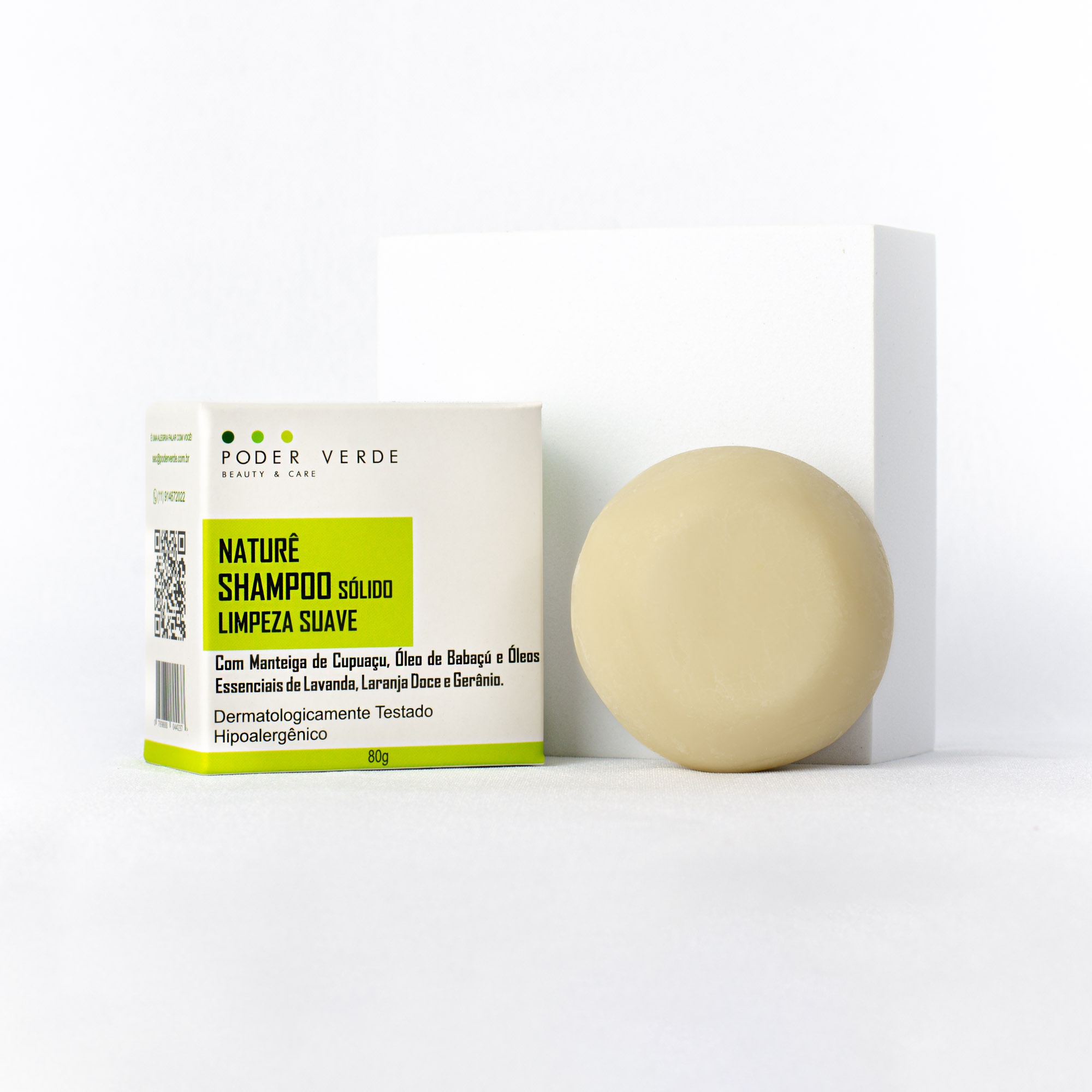 Poder Verde Naturê Shampoo Sólido