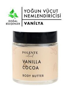 Polente Natural Vanilya & Kakao Body Butter
