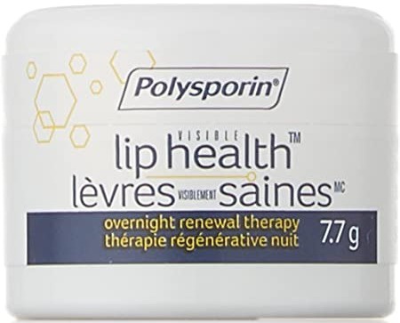 Polysporin Visible Lip Health Overnight Renewal Therapy