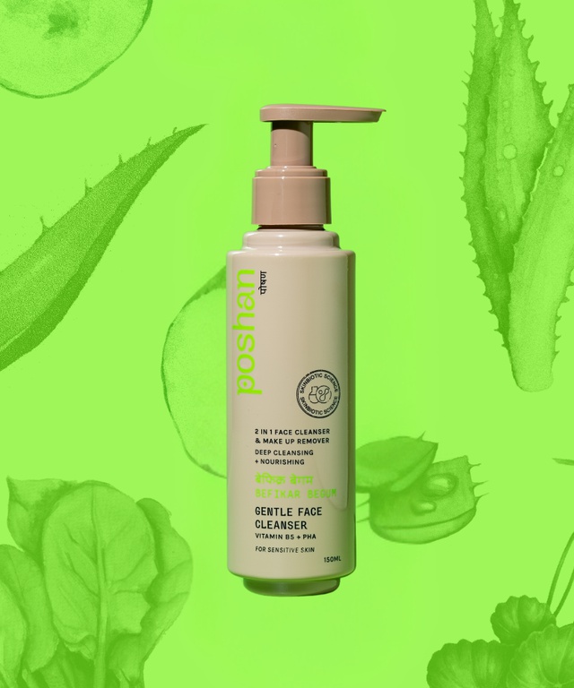 Poshan skincare Befikar Begum Gentle Face Cleanser