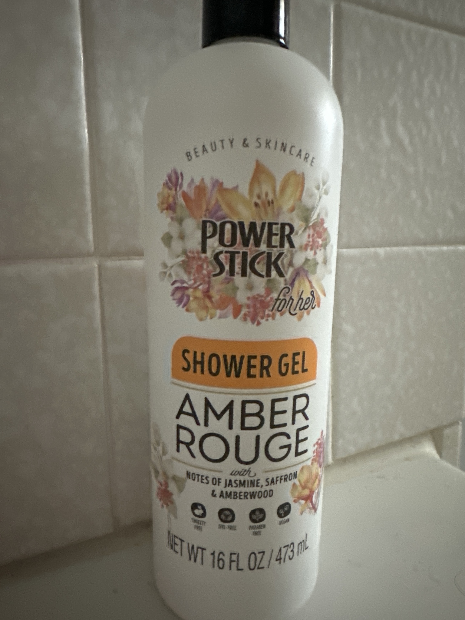 Power Stick for Her Amber Rouge Shower Gel