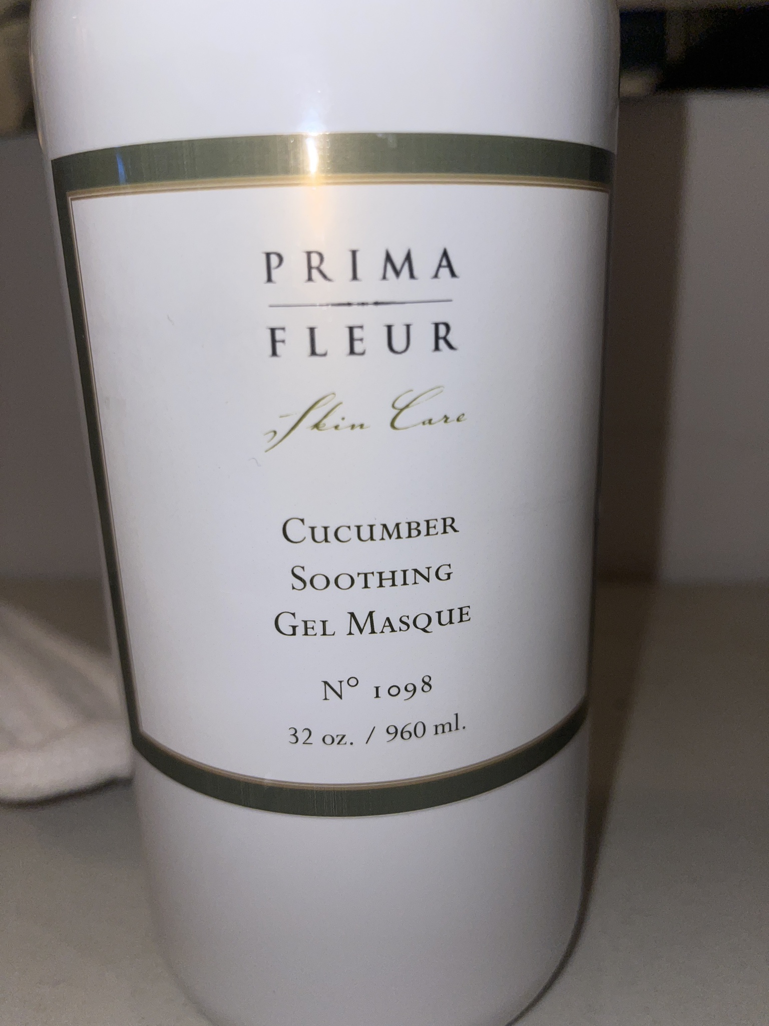 Prima Fleur Cucumber Soothing Gel Mask