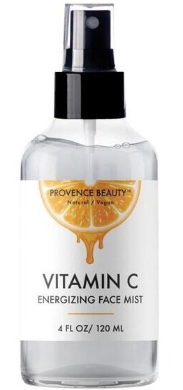 Provence Beauty Vitamin C Face Mist Setting Spray With Rose Water Aloe Vera