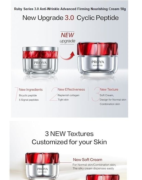 Proya Ruby Series 3.0 Anti-wrinkle Advanced Firming Nourishing Cream Soft