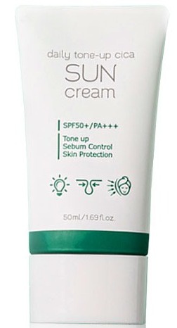 Prreti Daily Tone-up Cica Sun Cream SPF 50+