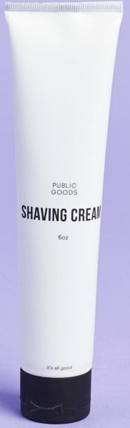 Public goods Shaving Cream (Old Peppermint Formula)