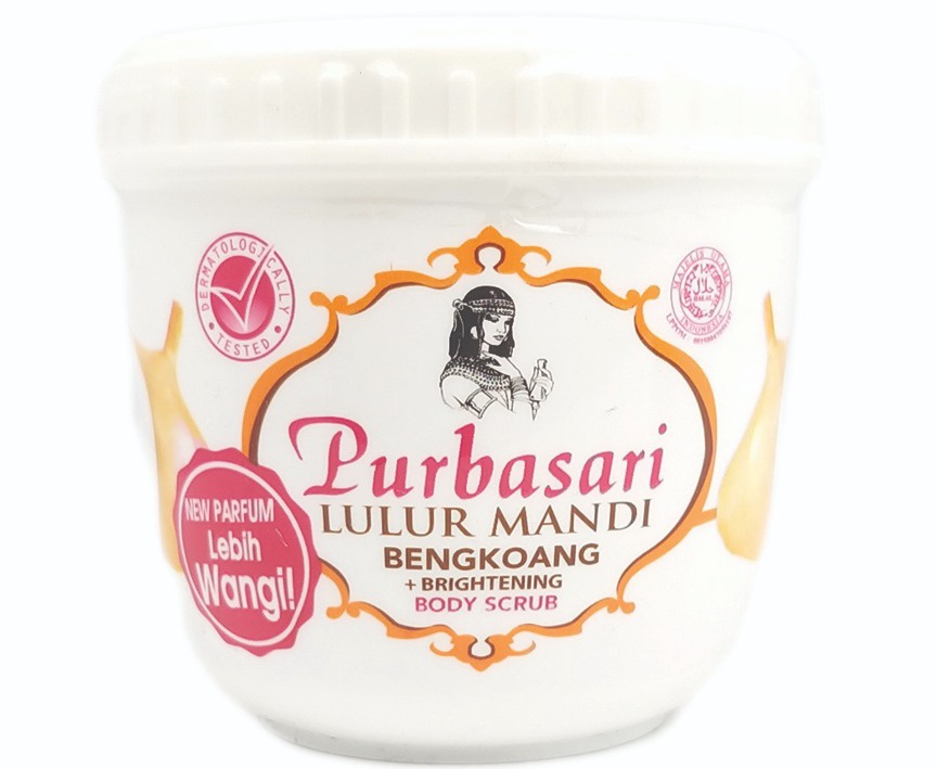 Purbasari Lulur Mandi Bengkoang + Brightening Body Scrub