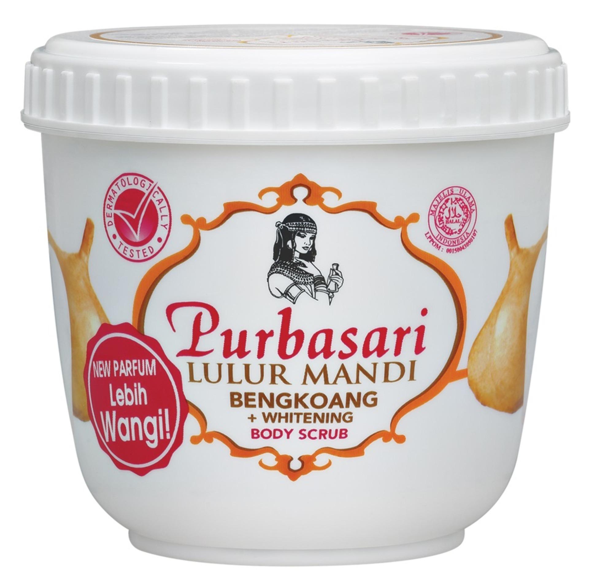 Purbasari Lulur Mandi Bengkoang Whitening Body Scrub