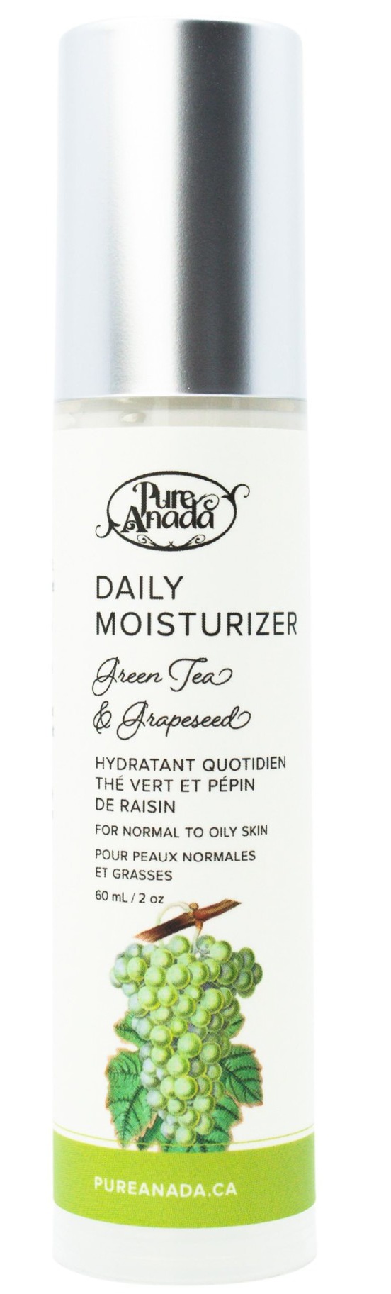 Pure Anada Daily Moisturizer - Green Tea & Grapeseed