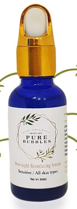 Pure Bubbles Overnight Resurfacing Serum