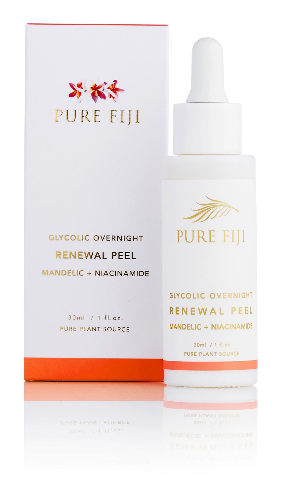 Pure Fiji Glycolic Overnight Renewal Peel (mandelic + Niacinamide)